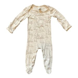 #M111, kate quinn footed Onesie, snaps, size 3-6 months